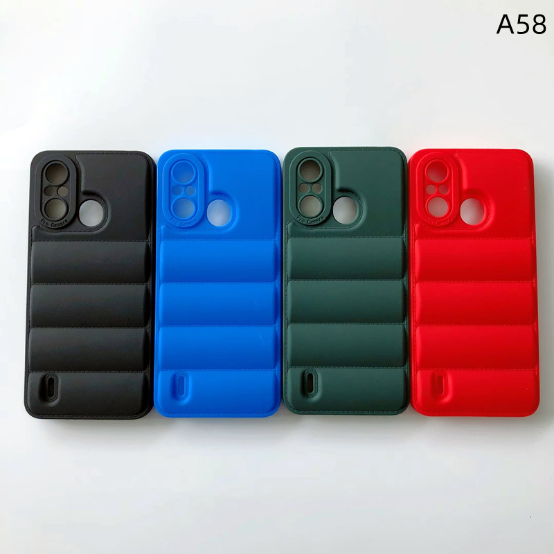 Wholesale New Design Down Jacket Phone Case for tecno pova3 back cover