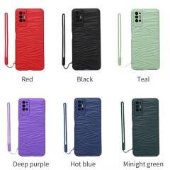 Factory Ripple Silicone case TPU Back Cover Situiable Tecno spark9 spark9t Phone Case