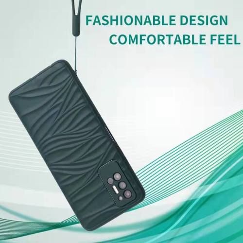 Factory Ripple Silicone case TPU Back Cover Situiable Tecno spark9 spark9t Phone Case