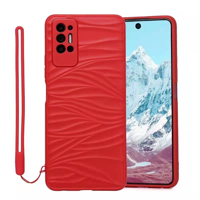 Ripple silicone TPU case shockproof and high quality for tecno camon a31 phone case