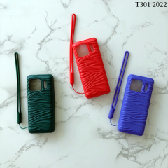 New Arrival Soft Material Small Ripple Silicone Case for Tecno T101 2022 T301 2022