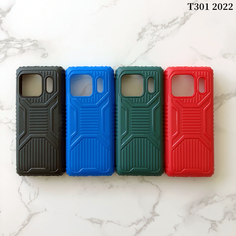 Manufacturer new small TPU model Mecha cover for TECNO T301 2022 phone case