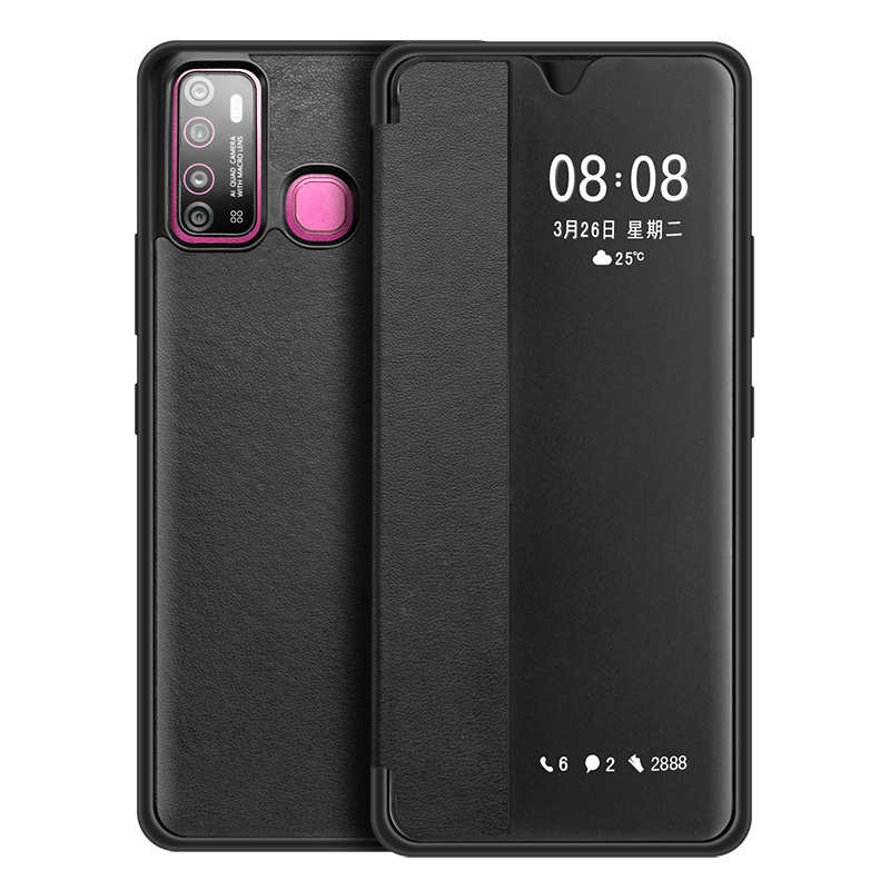 Smart View Filp Leather Phone Case for infinix note12 g96/x670