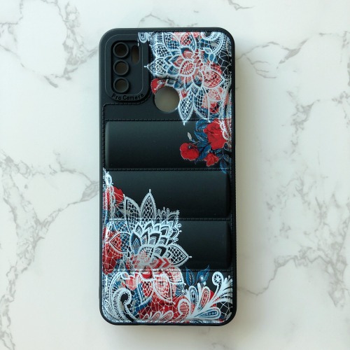 New Fashion down jacket moible phone case for itel a58 lite a56 a33 plus back cover
