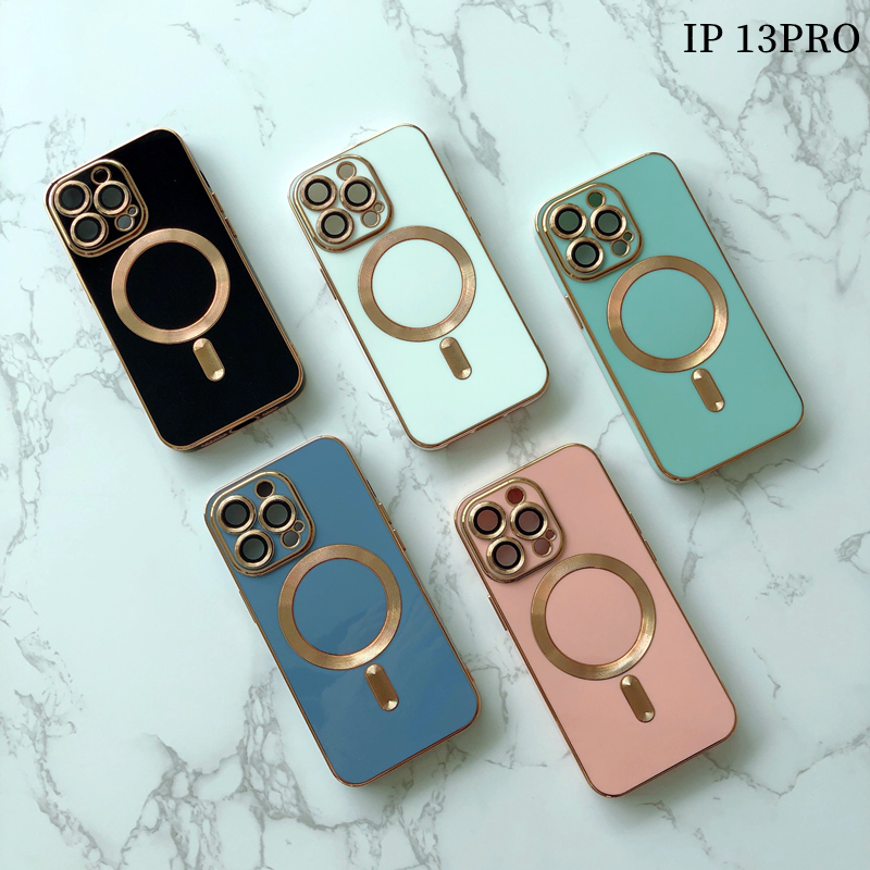 High Quality Designer Luxury Clear Magnetic Suction Wireless Charging Cell Phone Case For iPhone 11 11Pro11Pro max