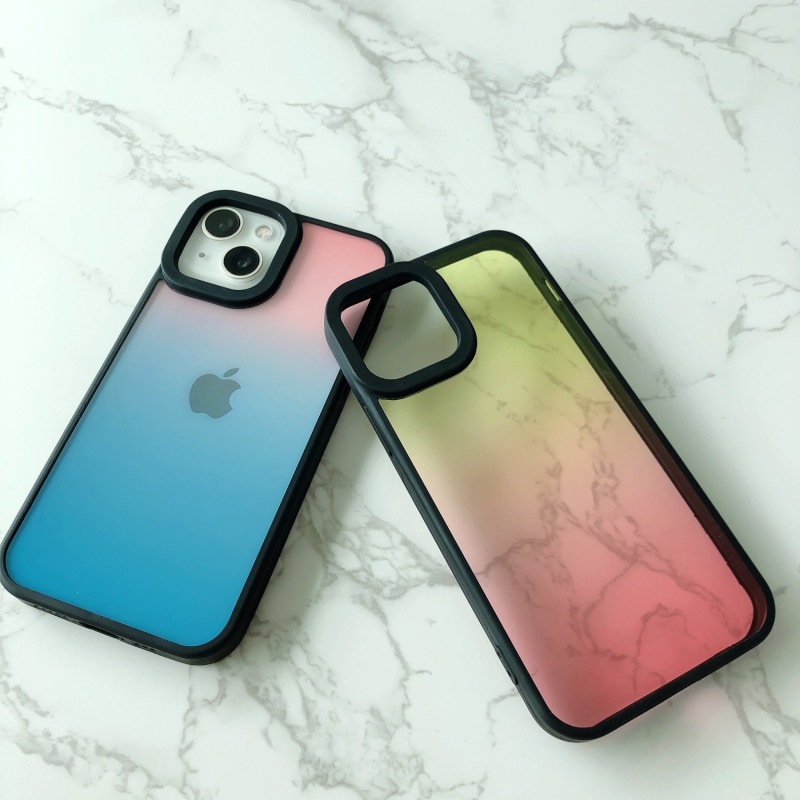 New Design Laser Colorful Gradient Glitter Phone Case For iPhone14 13 Pro Max Shockproof Phone Case