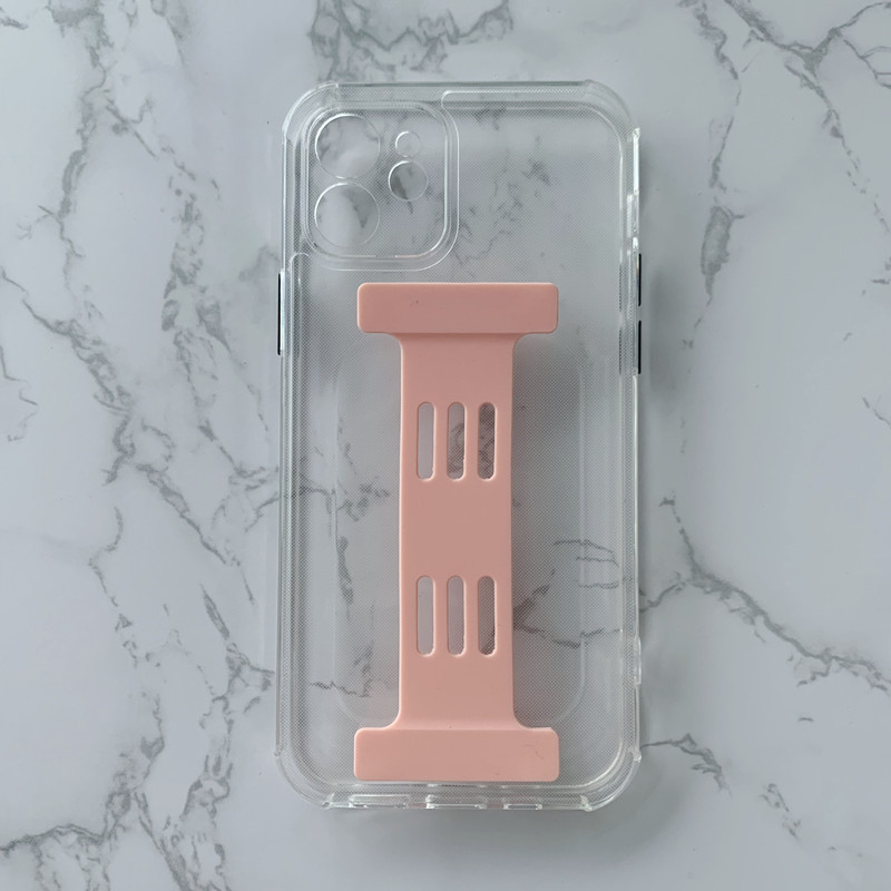 New fashion new design with wrist transparent phone case for itel a58 lite a58pro a58