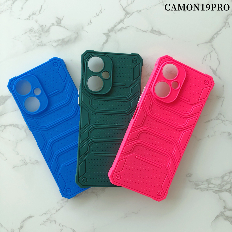 Manufacturer soft TPU material super-iron case for tecno pova3/le8 camon19pro camon19neo