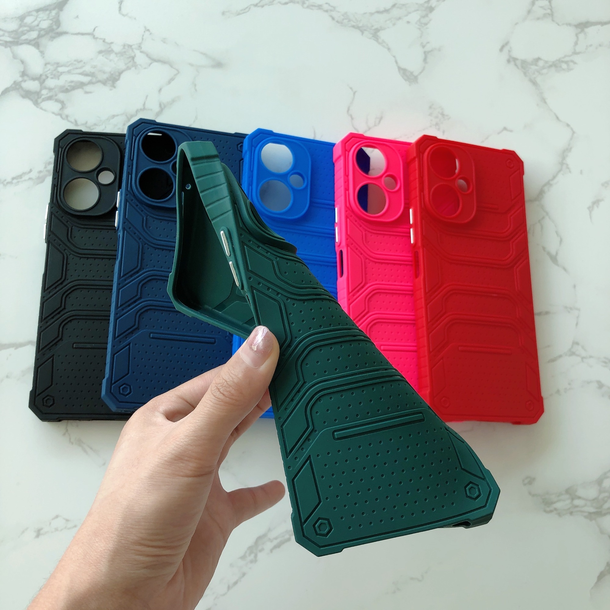 Manufacturer soft TPU material super-iron case for tecno pova3/le8 camon19pro camon19neo