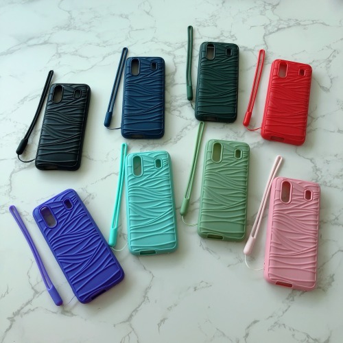 New design and high fashion ripple silicone case for tecno t663 t474 t475 phone case