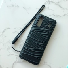 New design and high fashion ripple silicone case for tecno t663 t474 t475 phone case