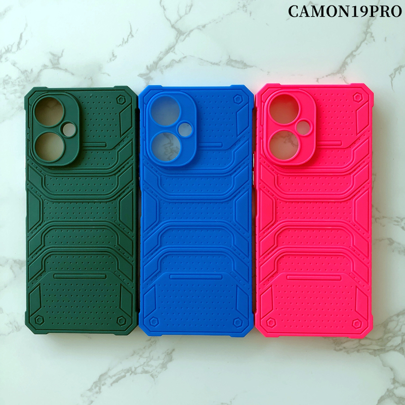 Manufacturer soft TPU material super-iron case for tecno pova3/le8 camon19pro camon19neo