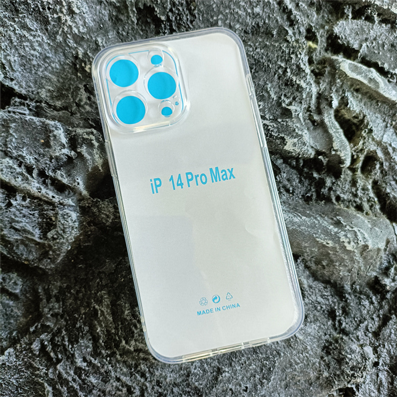 Manufacturer shockproof transparent TPU case for iph 14 14pro 14max 14pro max phone case