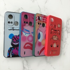 Manufacturer cute silicone phone case for tecno pop6 pro/be8 back cover