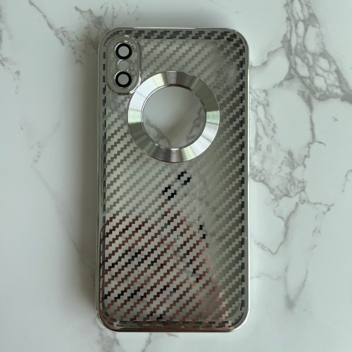 New product beautifully designed electroplating missing mark phone case for iphone x xr xs back cover