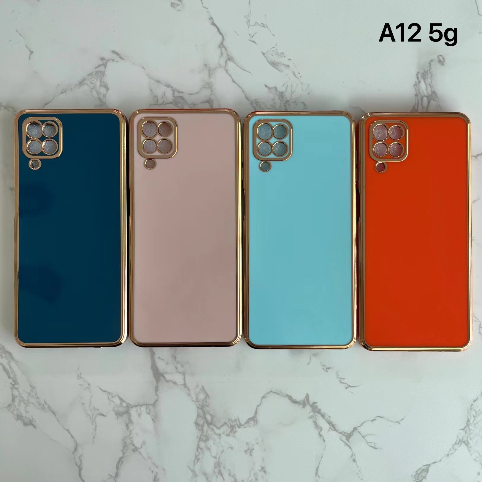 Factory wholesale Electroplated soft TPU phone case for sam a73 a33 a12 a13