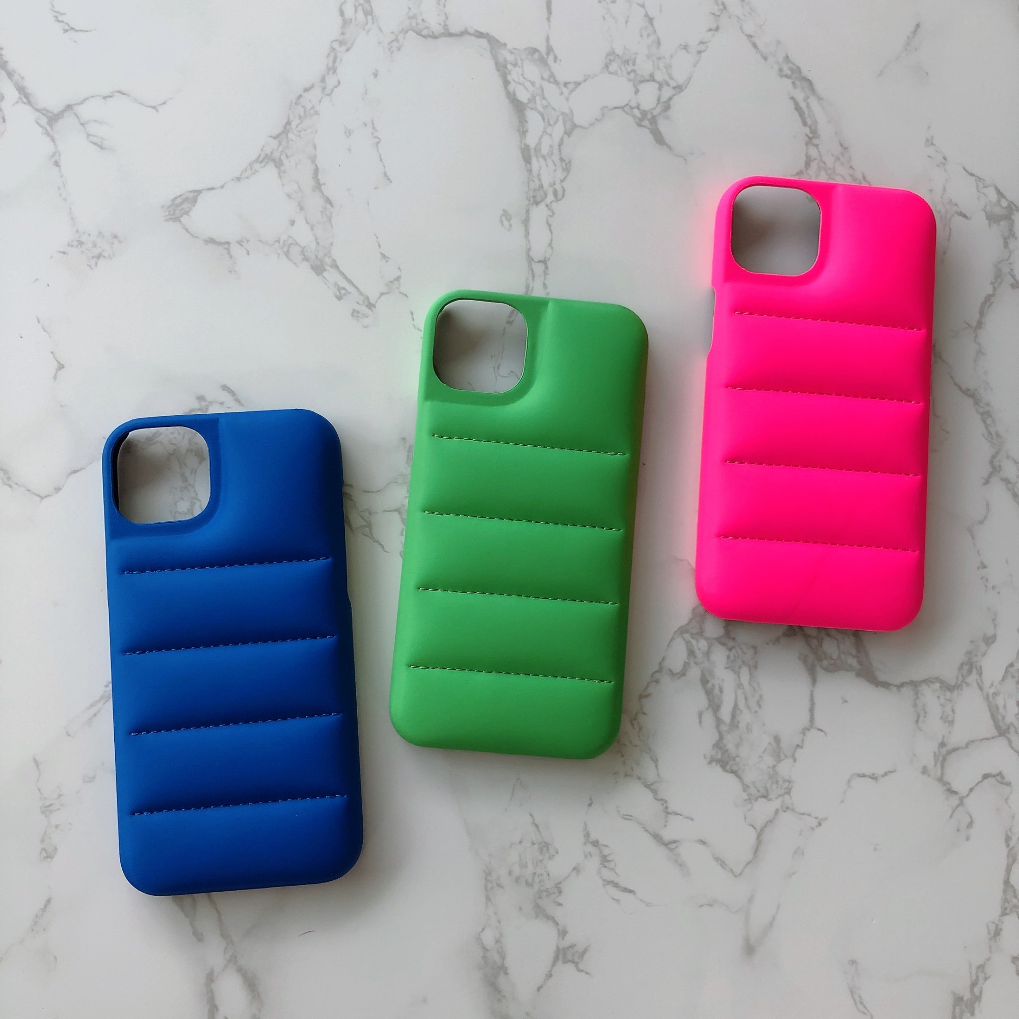 New fashion hot selling PC down jacket cover for iphone 13 13pro 13pro max phone case