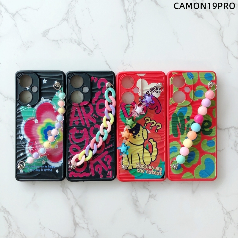 Factory wholesale fancy ripple silicone case for tecno spark9pro spark9t spark9 phone case