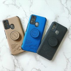 Factory manufacturer shockproof Strap airbag bracket mobile phone case for SAM A13 A12 A53 A73