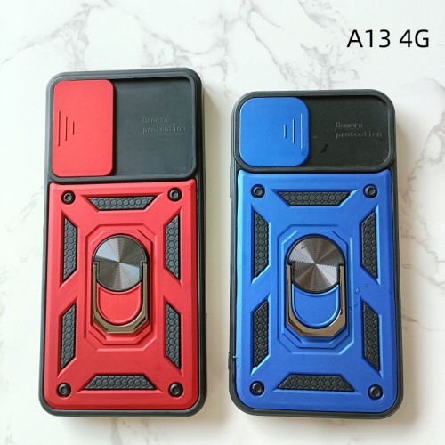 Military push window hard cover for SAM A02/M02/A022/ A12(5G)/M12/F12 phone case