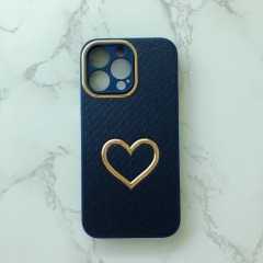 Electroplating love heart pattern phone case for TECNO SPARK9PRO SPARK9T SPARK9 back cover