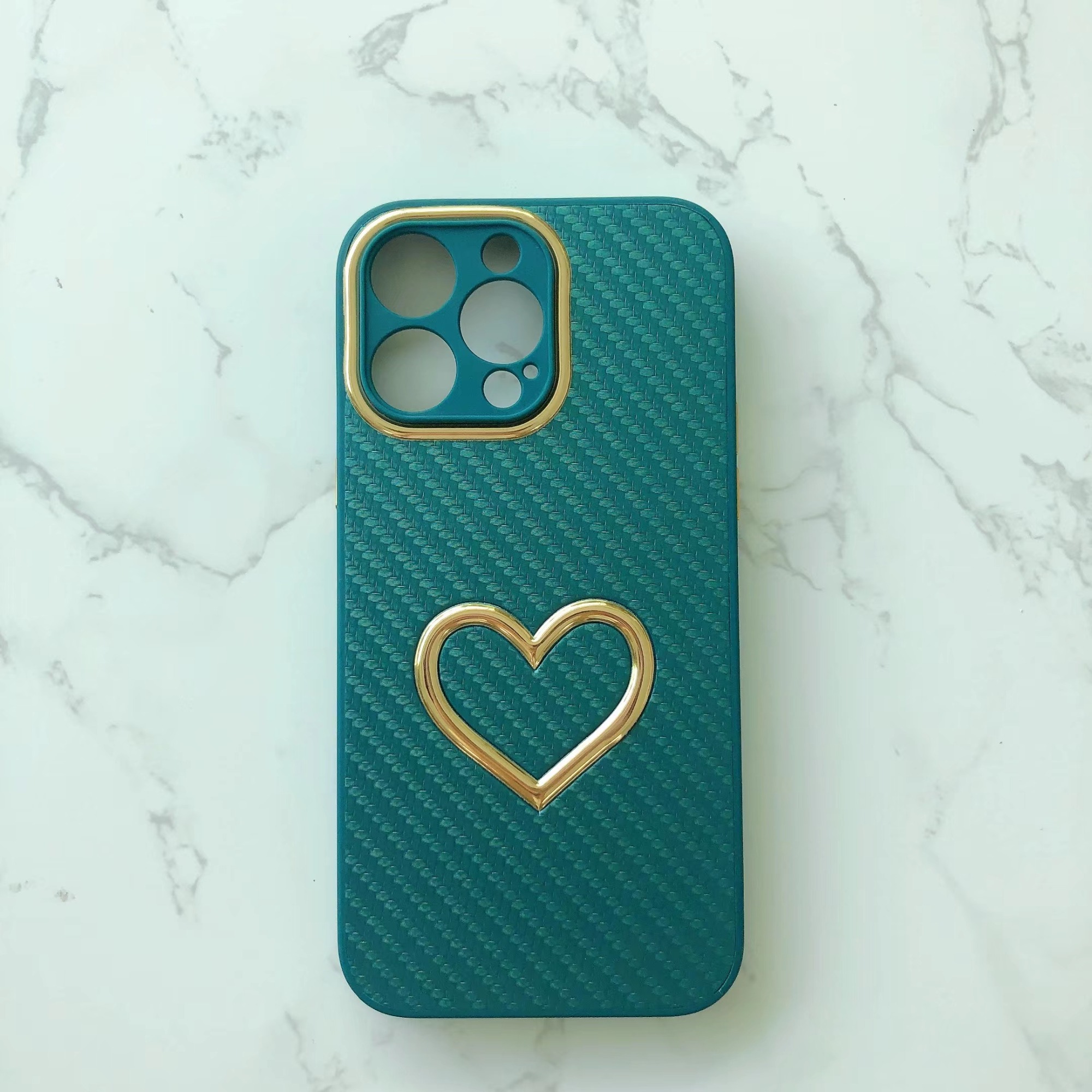 Hot product Electroplating love phone case for redmi 8a 7a 6a hard cover