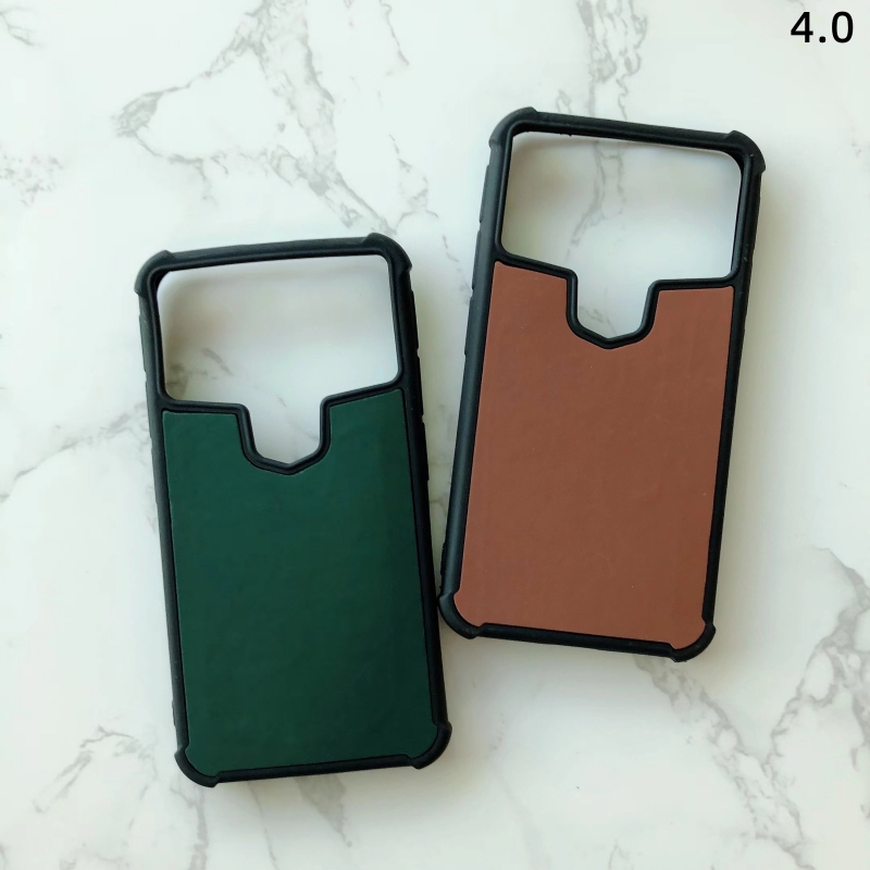 Soft material Solid color universal leather case for 3.5-6.5