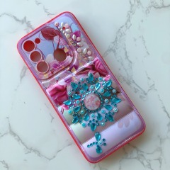 Factory wholesale fancy down jacket cover for TECNO POP6PRO/BE8 phone case