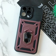 Two in one with ring buckle PC phone case for INF SMART5 2020/HOT 10 LITE/X657