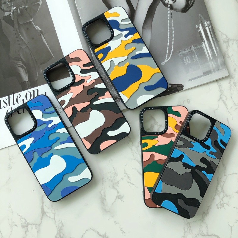 Factory wholesale camouflage color silicone Phonecase for IPHONE6G 6PLUS 7G 7PLUS