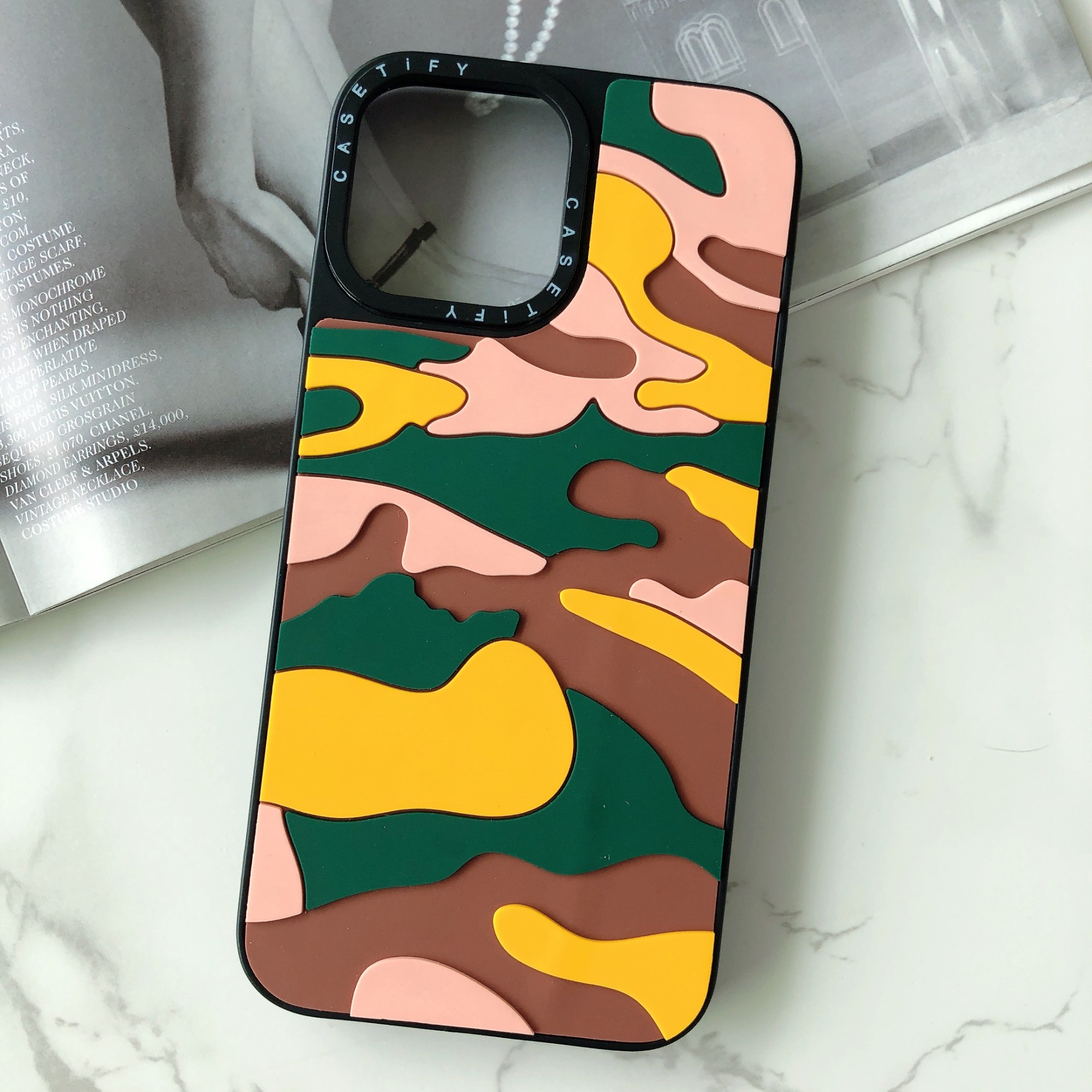 Factory wholesale camouflage color silicone Phonecase for IPHONE6G 6PLUS 7G 7PLUS