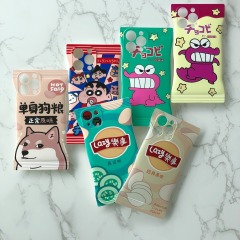 New design and hot selling Snack bags phone case for iphone14 14pro 14plus 14pro max