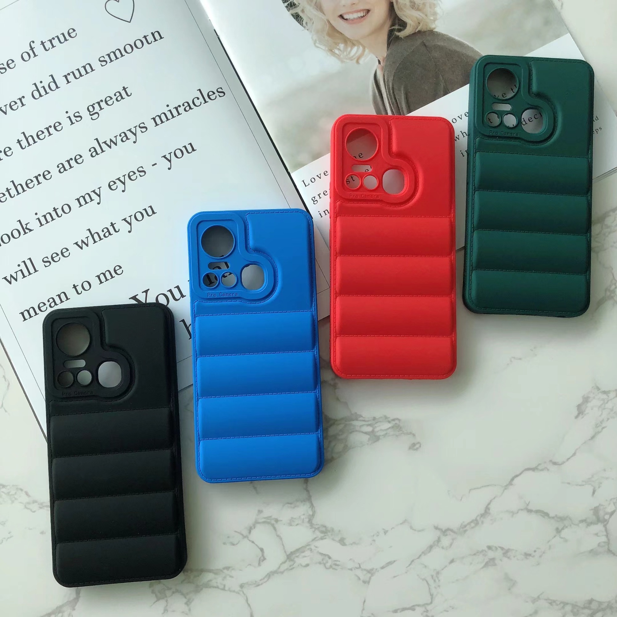Mobile phone accessories Down jacket cover for itel s18 phone case