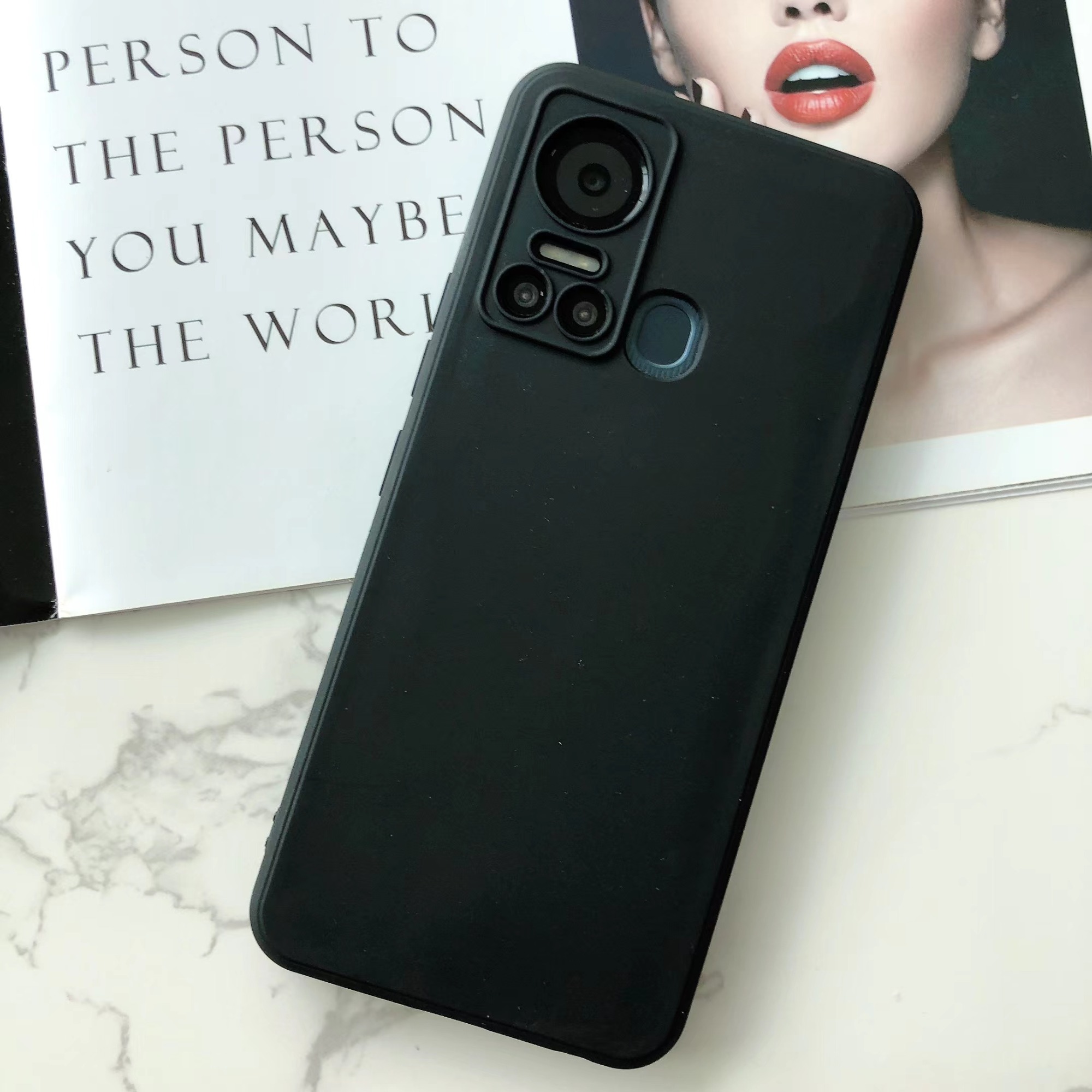 Manufacturer coloful soft TPU phone case for itel s18 back cover