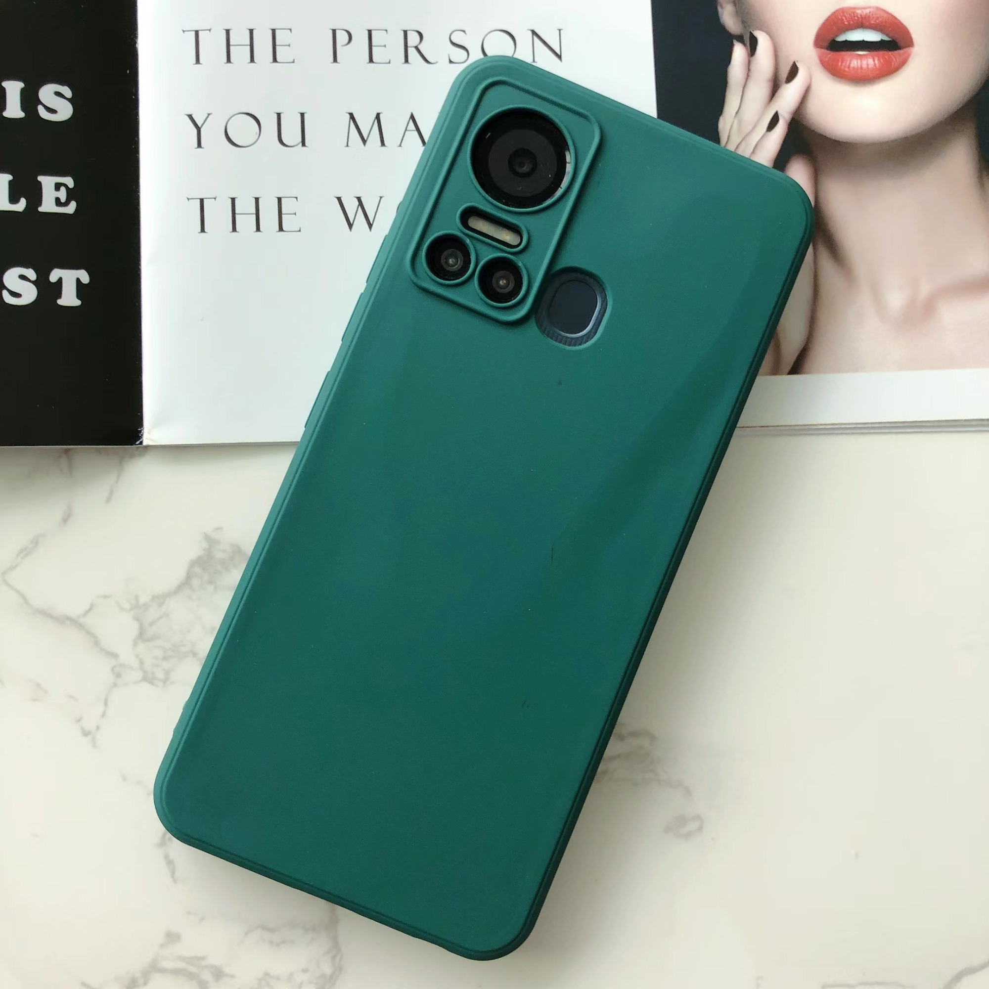 Manufacturer coloful soft TPU phone case for itel s18 back cover