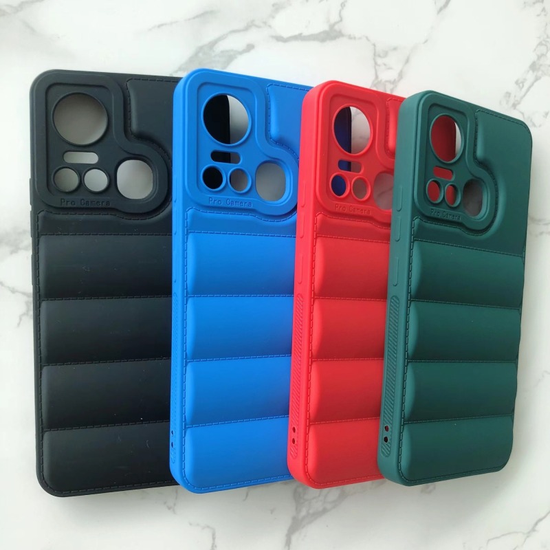 Mobile phone accessories Down jacket cover for itel s18 phone case