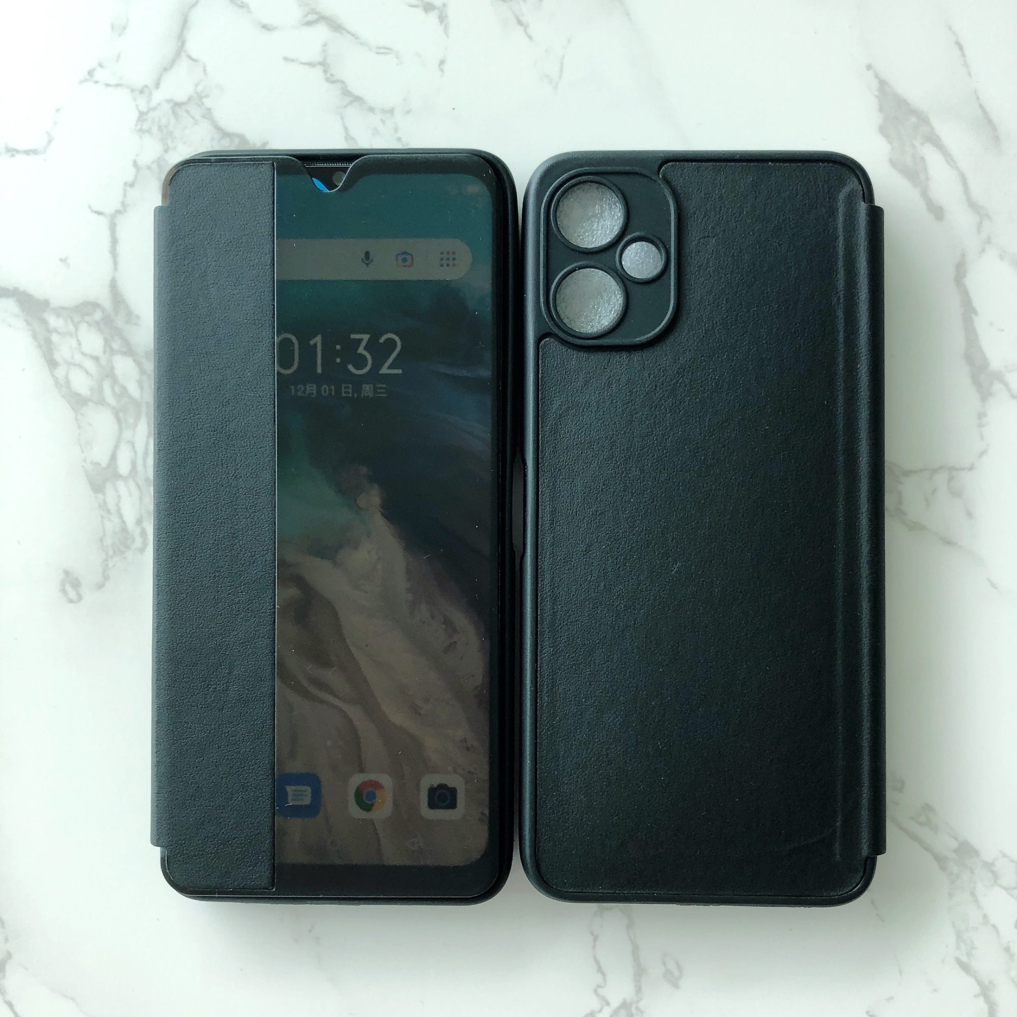 Manufacturer smart view flips for itel s18 sam a04 a04 core phone case