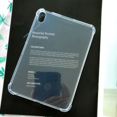 Business transparent table cover simple style TPU for IPAD 10.2 2022