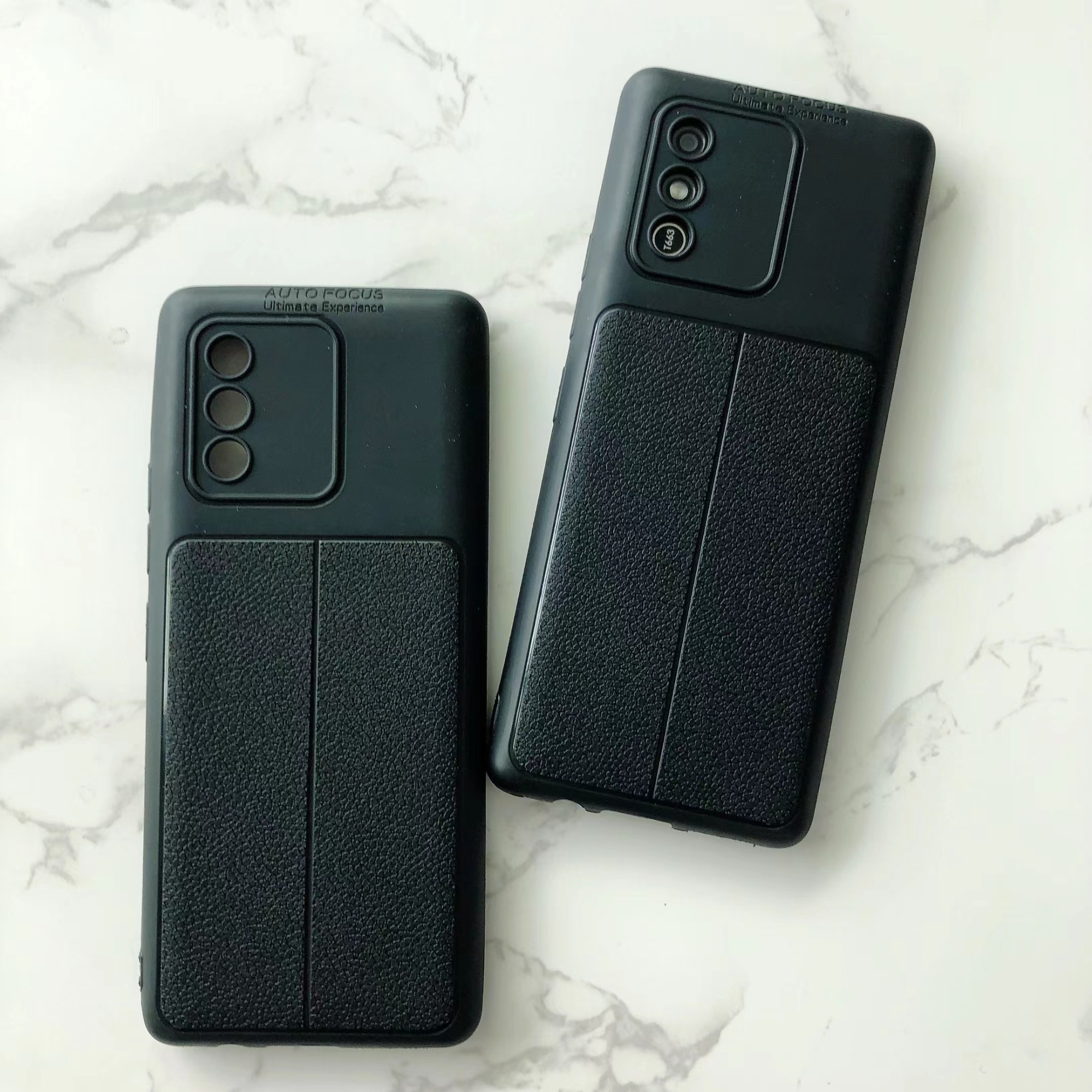 Small leather grain TPU back cover for TECNO T663 T352 phone case