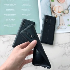 Small leather grain TPU back cover for TECNO T663 T352 phone case