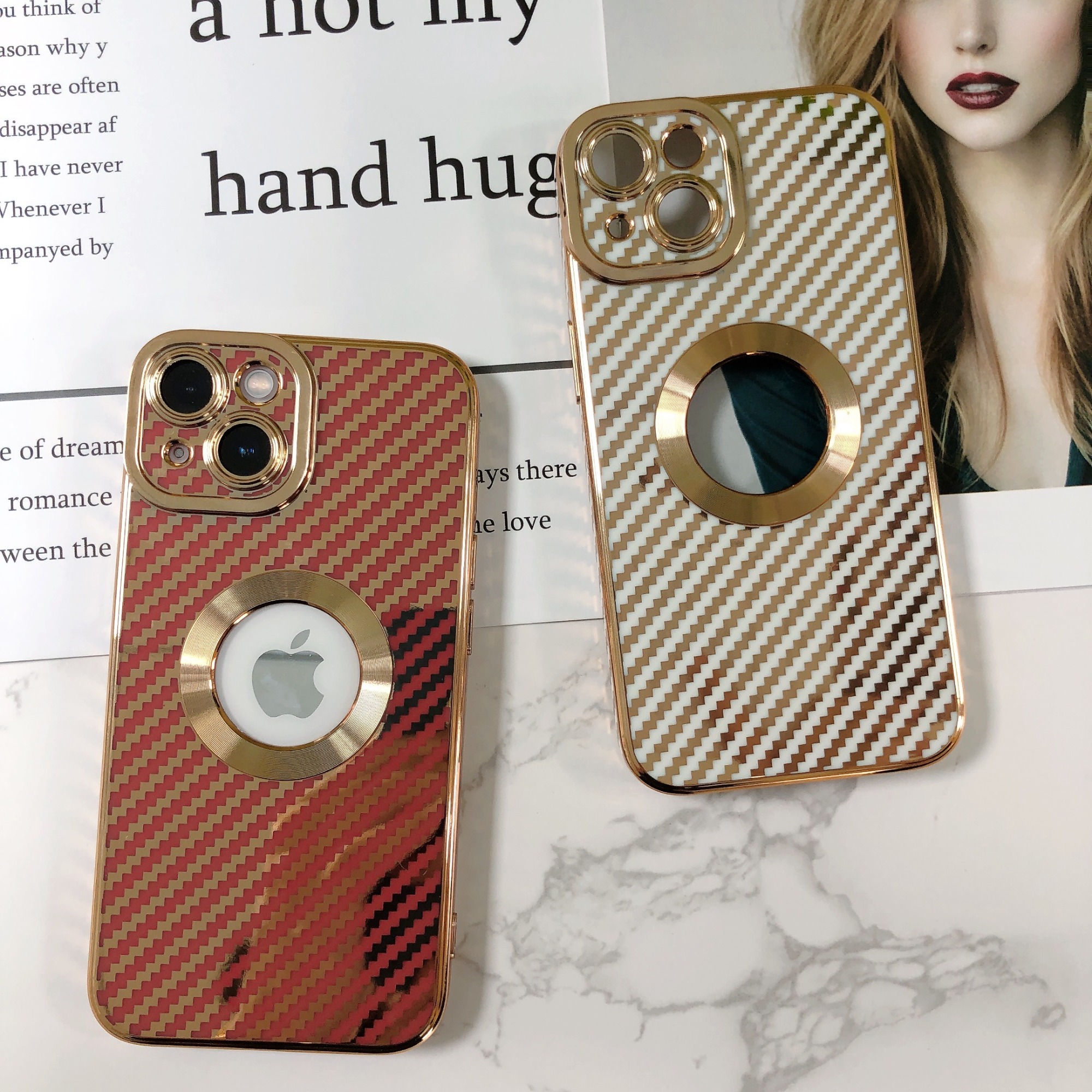 Electroplating Fashion and luxury back cover for iphone 13 phone case