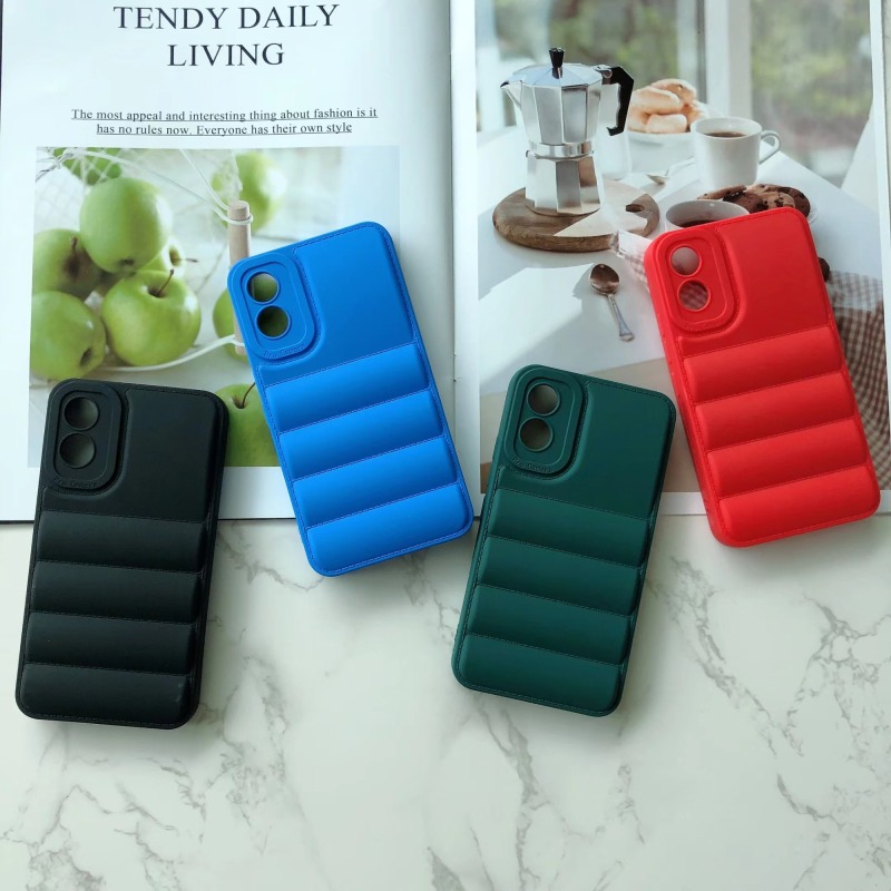 Hot selling shockproof Down jacket cover for itel a18 a49 play phone case