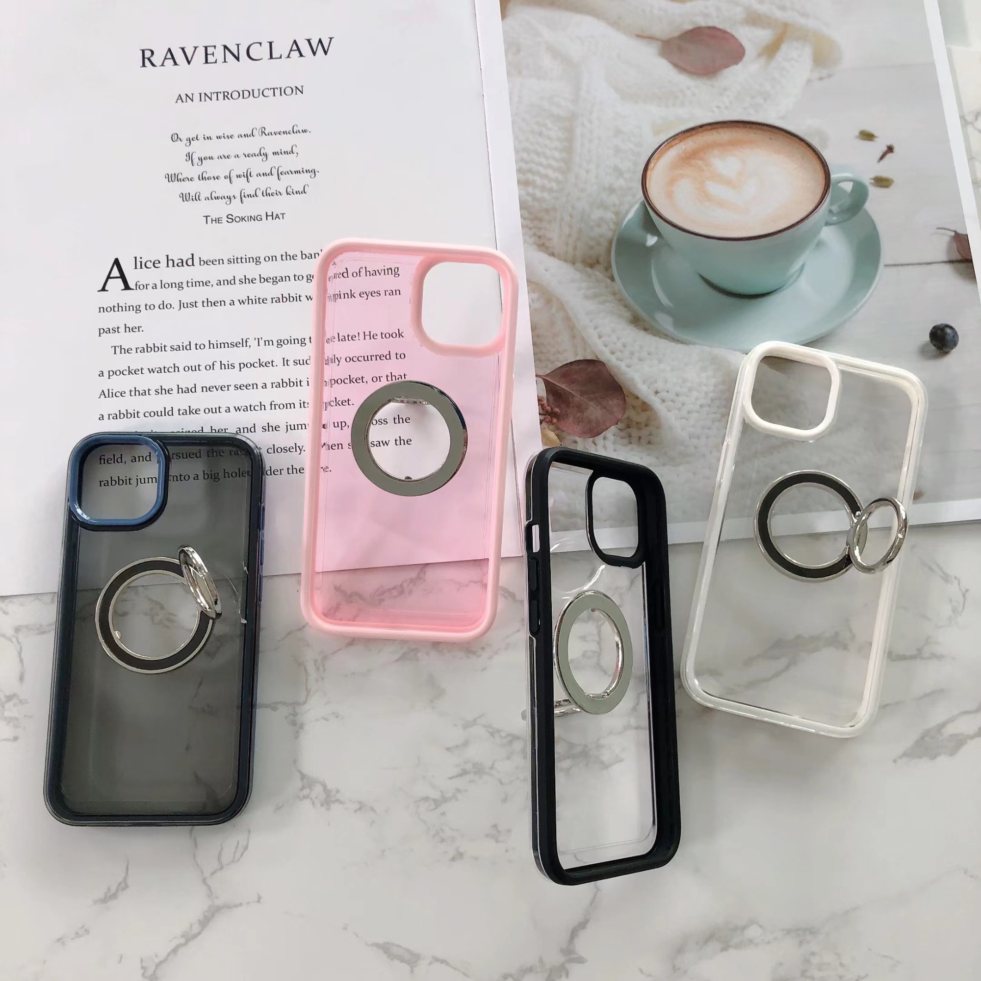 Simple style transparent back cover for SAM A53 A33 A13 phone case