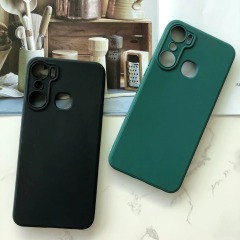 Simple style shockproof soft TPU phone case for INF HOT12PRO back cover