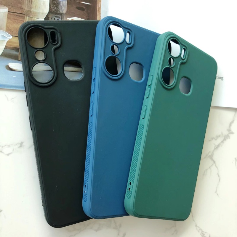 Simple style shockproof soft TPU phone case for INF HOT12PRO back cover