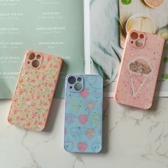 Painting Four Angle Anti-Fall Airbag Two-in-One Epoxy Resin Phone Case for phone case for INF HOT20 PLAY HOT20S 4G HOT20I 4G