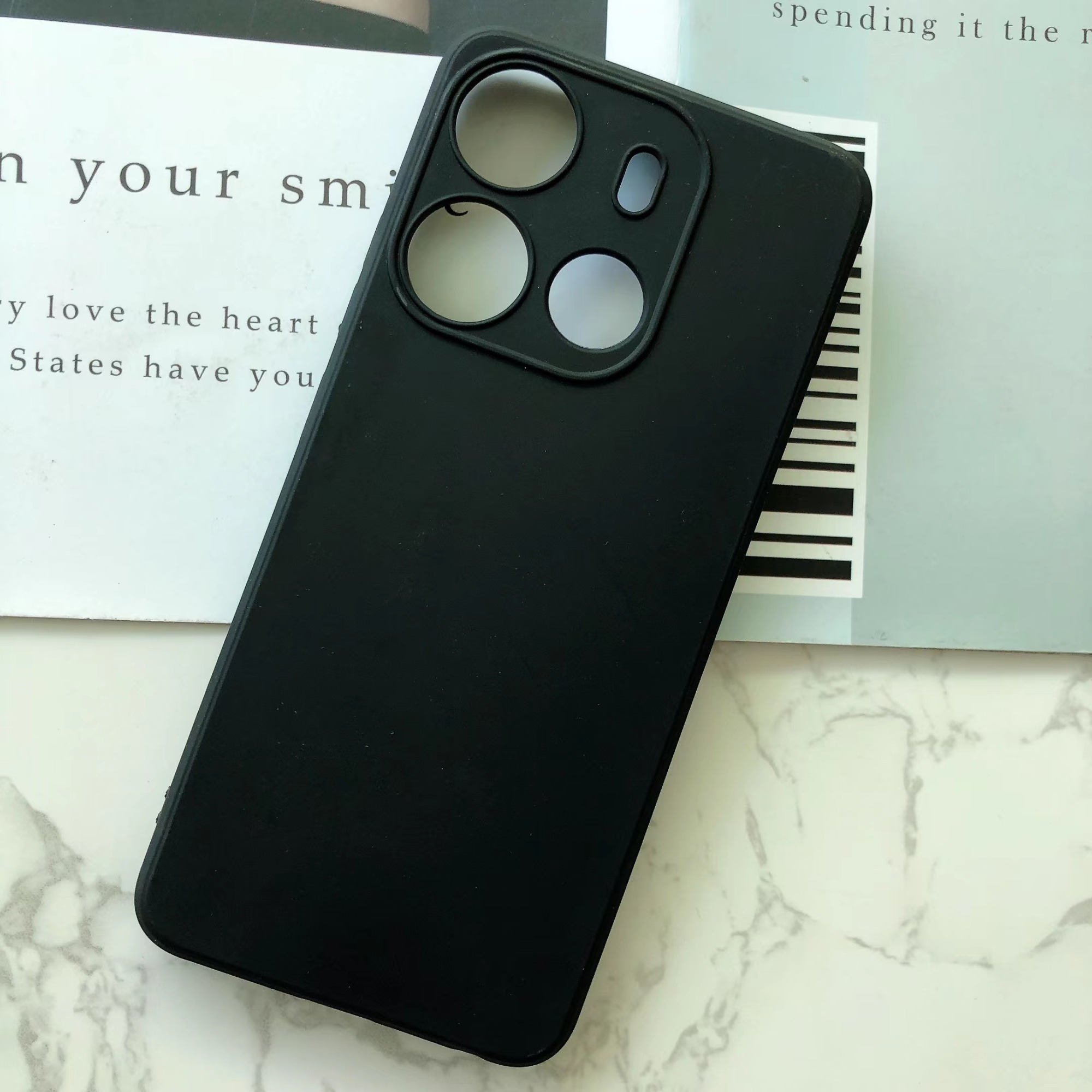 Hot selling and new fashion soft TPU phone case for TECNO POP7 PRO POP7