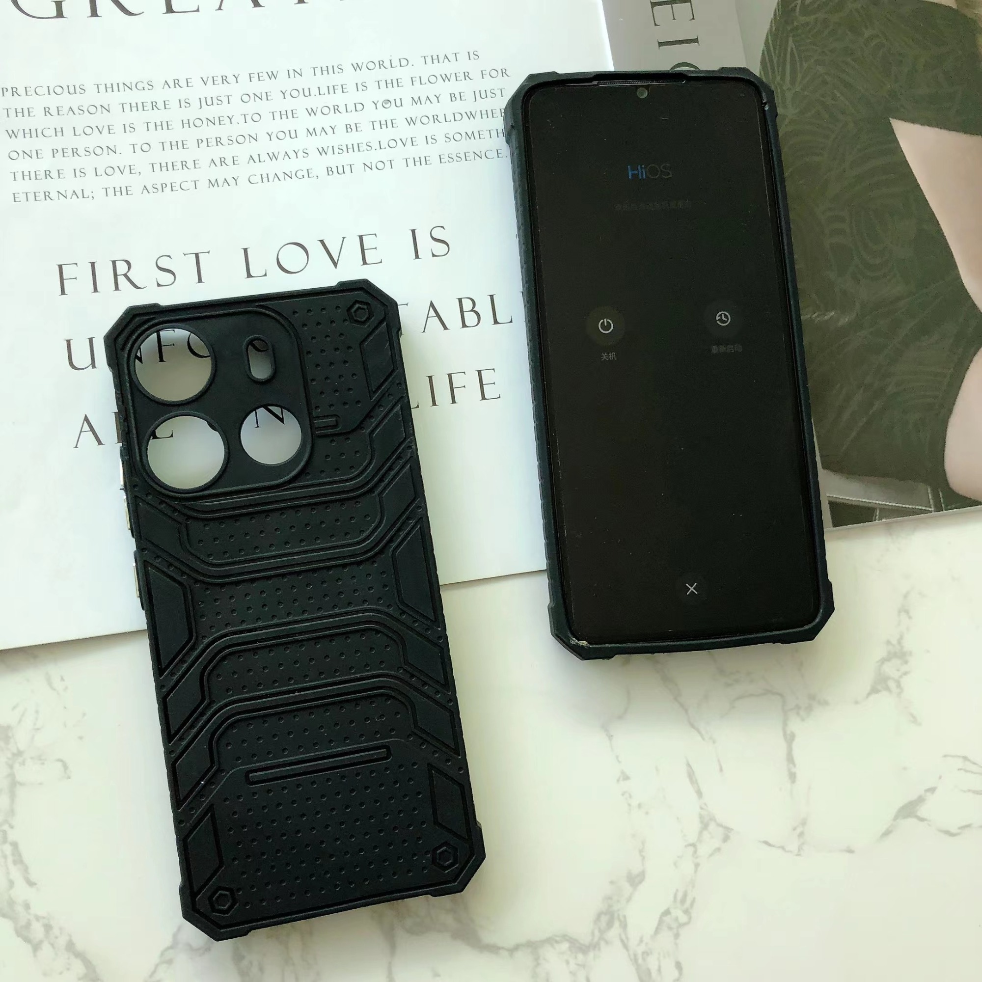 Factory wholesale super-iron case for TECNO POP7 PRO SPARK GO 2023 phone case