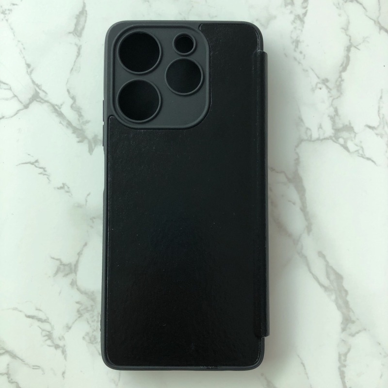 Manufacture Freeboy Flip cover Camera Protection TPU+PU+PC for INF HOT30 HOT30I HOT30PLAY Phone Case