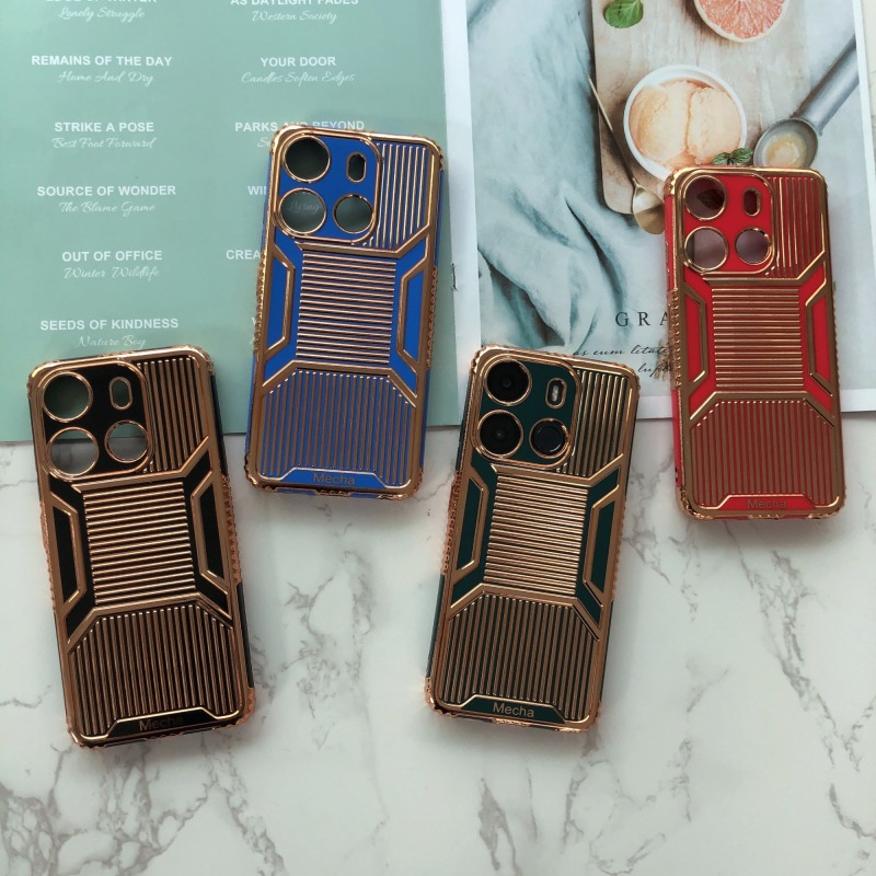 Manufacturer wholesale EP Fancy Mecha Cover tpu Phone Cases TECNO SPARK10 SPARK10C SPARK10PRO Back Cover